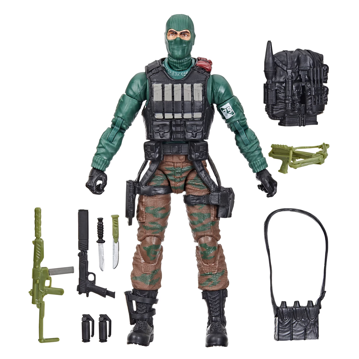 G.I. Joe Classified Series Retro Cardback Beach Head figure with full accessory set