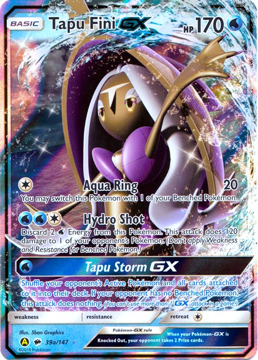 Tapu Fini GX - 39a/147