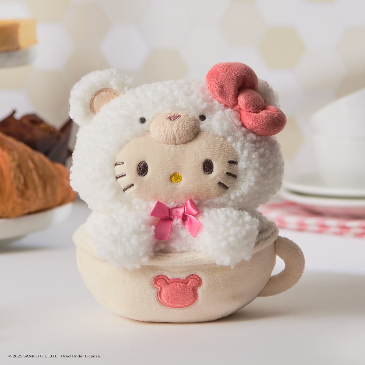 Hello Kitty Cafe Latte 6-Inch Plush - view 3