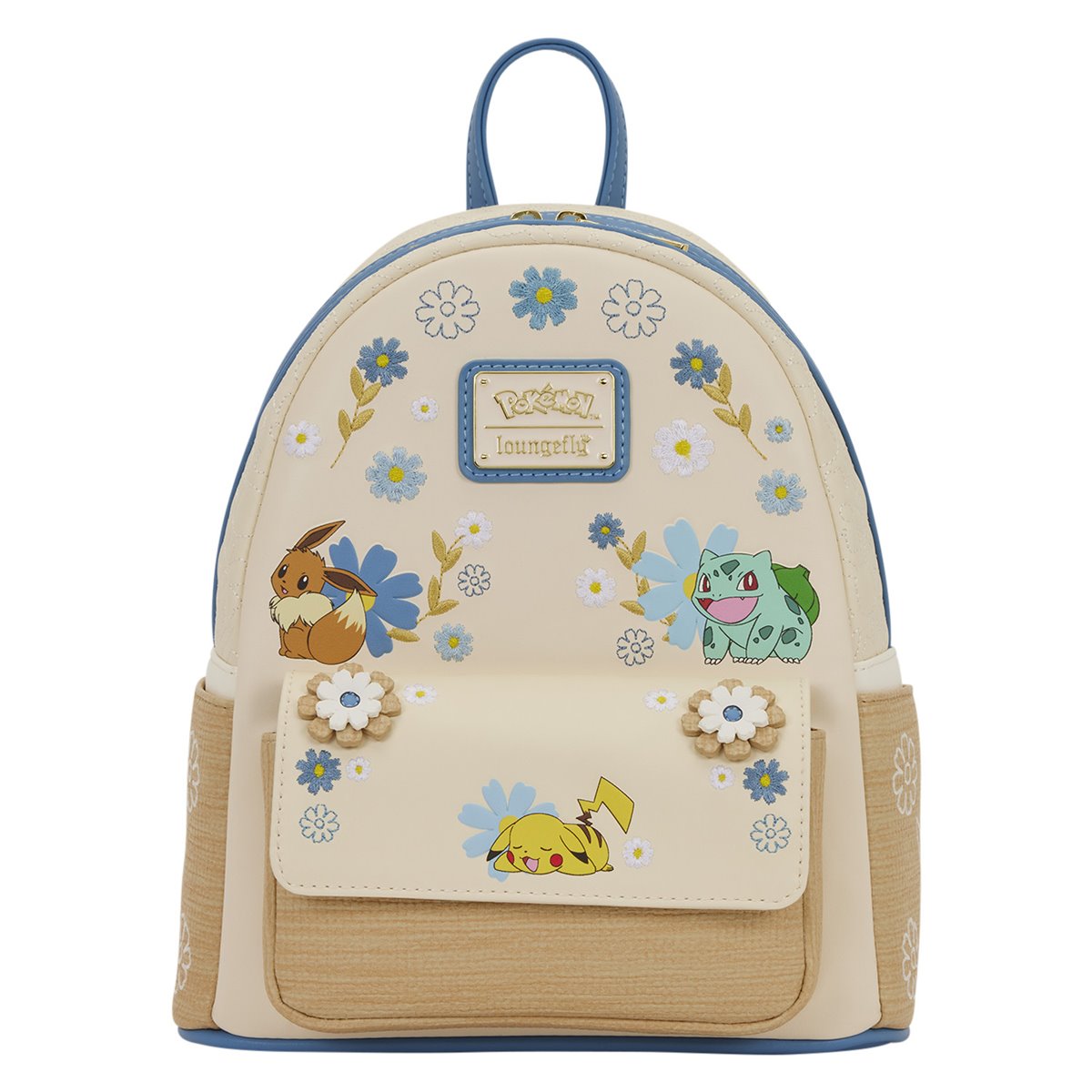 Pokemon Floral Loungefly Mini-Backpack