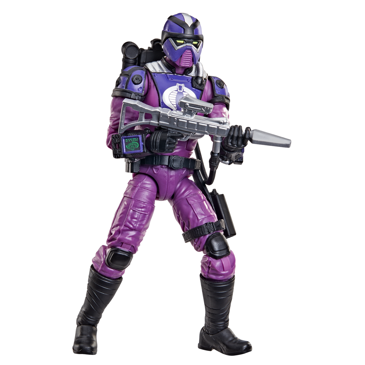 G.I. Joe Classified Series Retro Cardback Techno-Viper 6-Inch Action Figure - figure detail