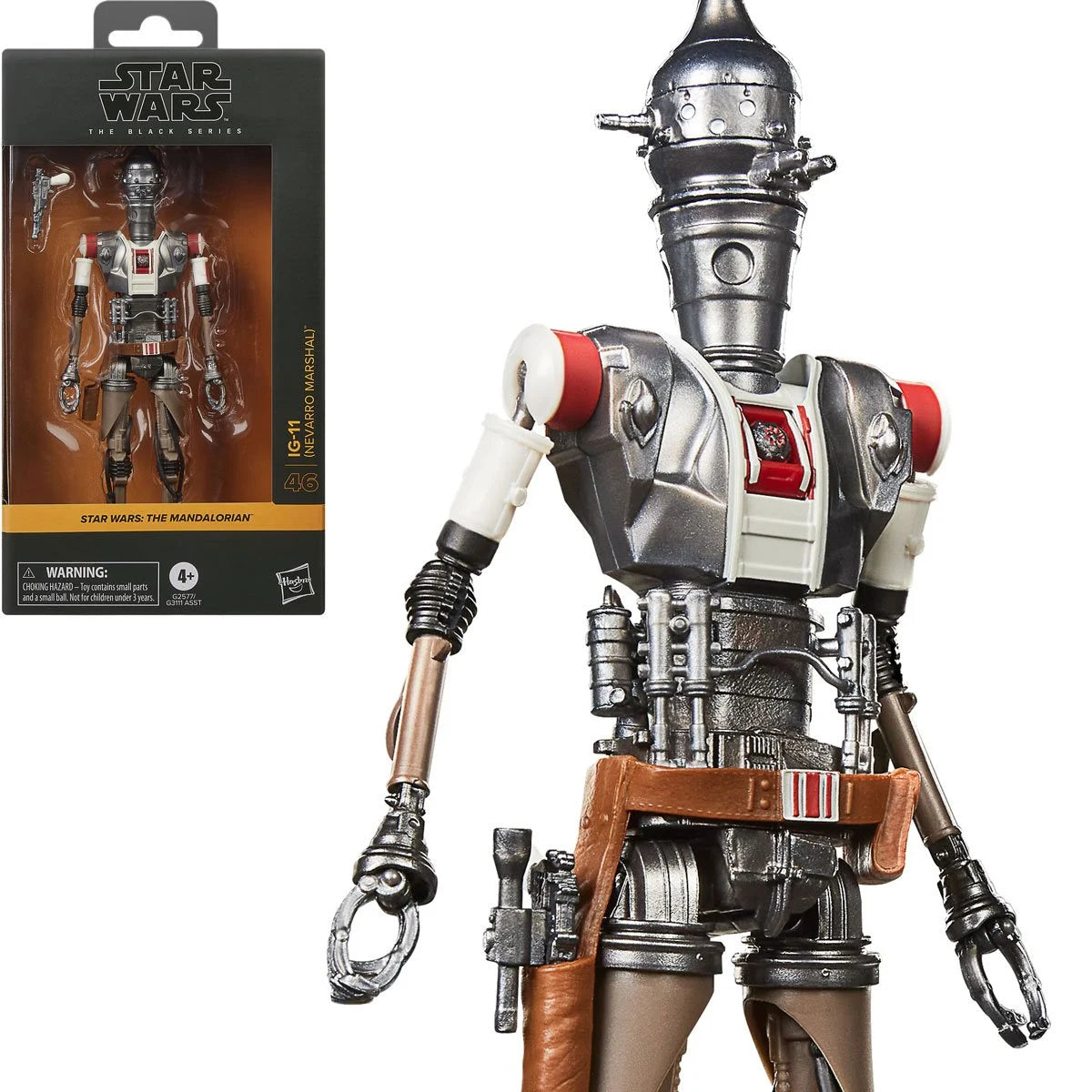 Star Wars Black Series IG-11 Nevarro Marshal action figure with package