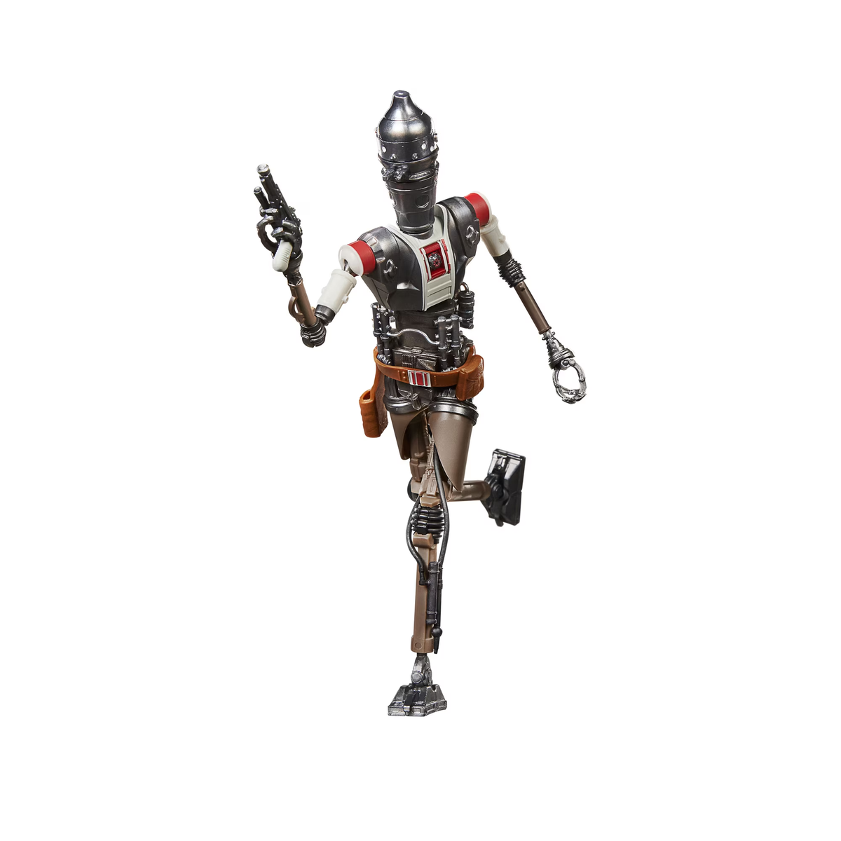 Star Wars Black Series IG-11 Nevarro Marshal action figure, running action pose