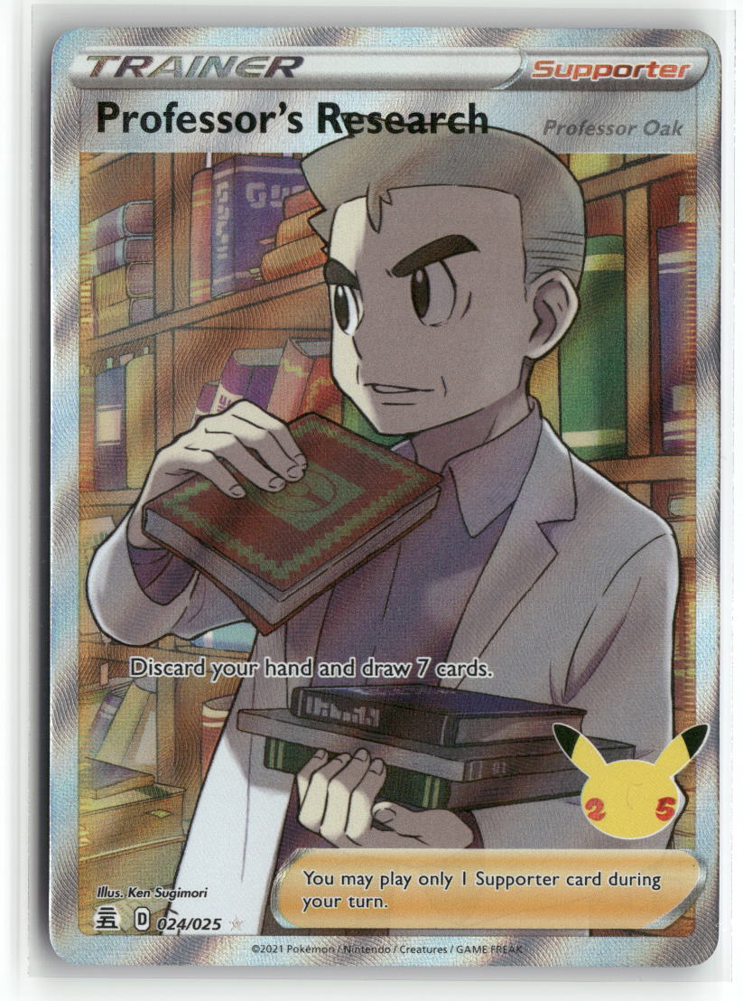 Professor's Research [Professor Oak] (Full Art)