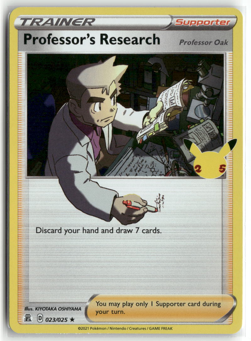 Professor's Research [Professor Oak]