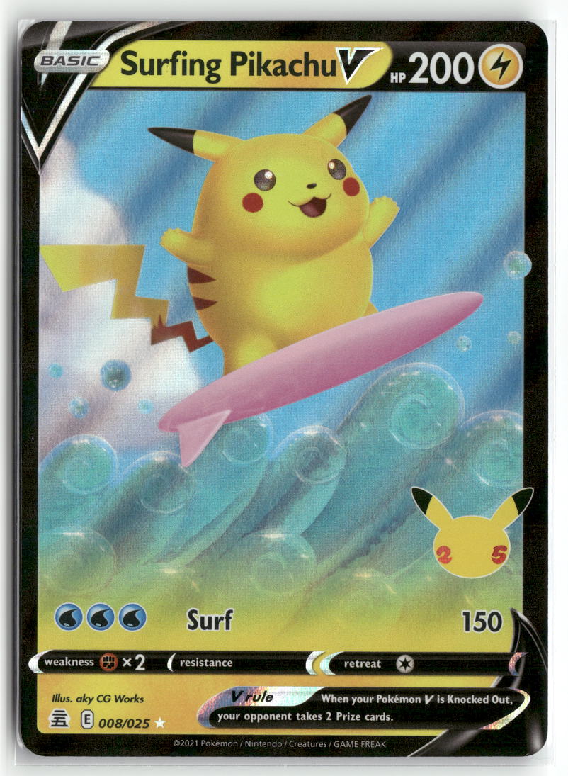 Surfing Pikachu V