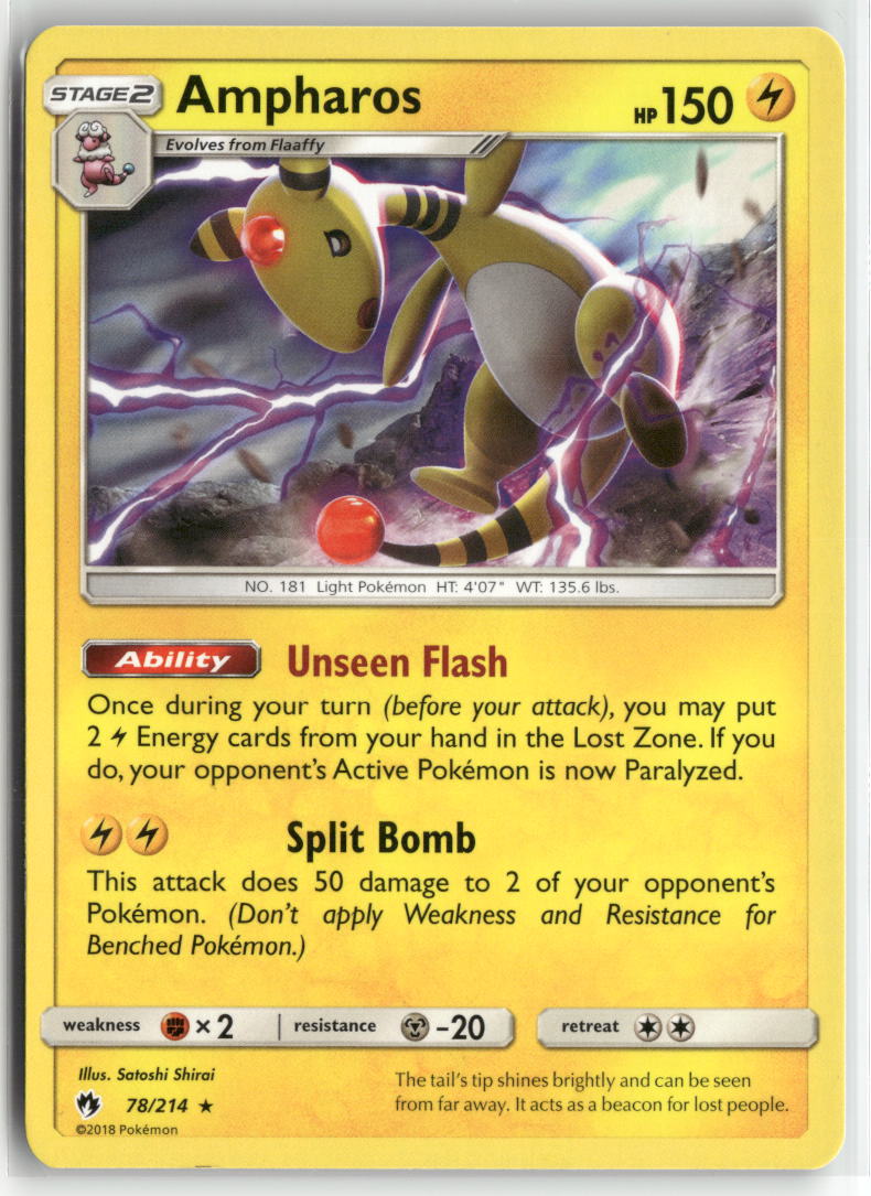 Ampharos - 78/214 (SM Lost Thunder)